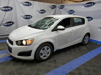  Salvage Chevrolet Sonic