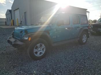  Salvage Jeep Wrangler