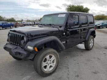  Salvage Jeep Wrangler