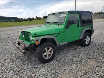  Salvage Jeep Wrangler