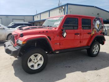  Salvage Jeep Wrangler