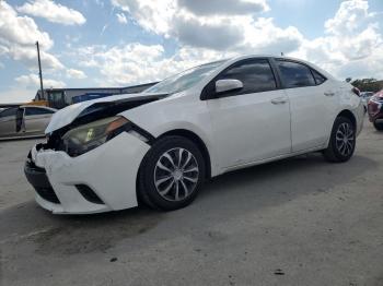  Salvage Toyota Corolla