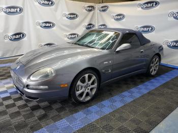  Salvage Maserati Spyder Cam