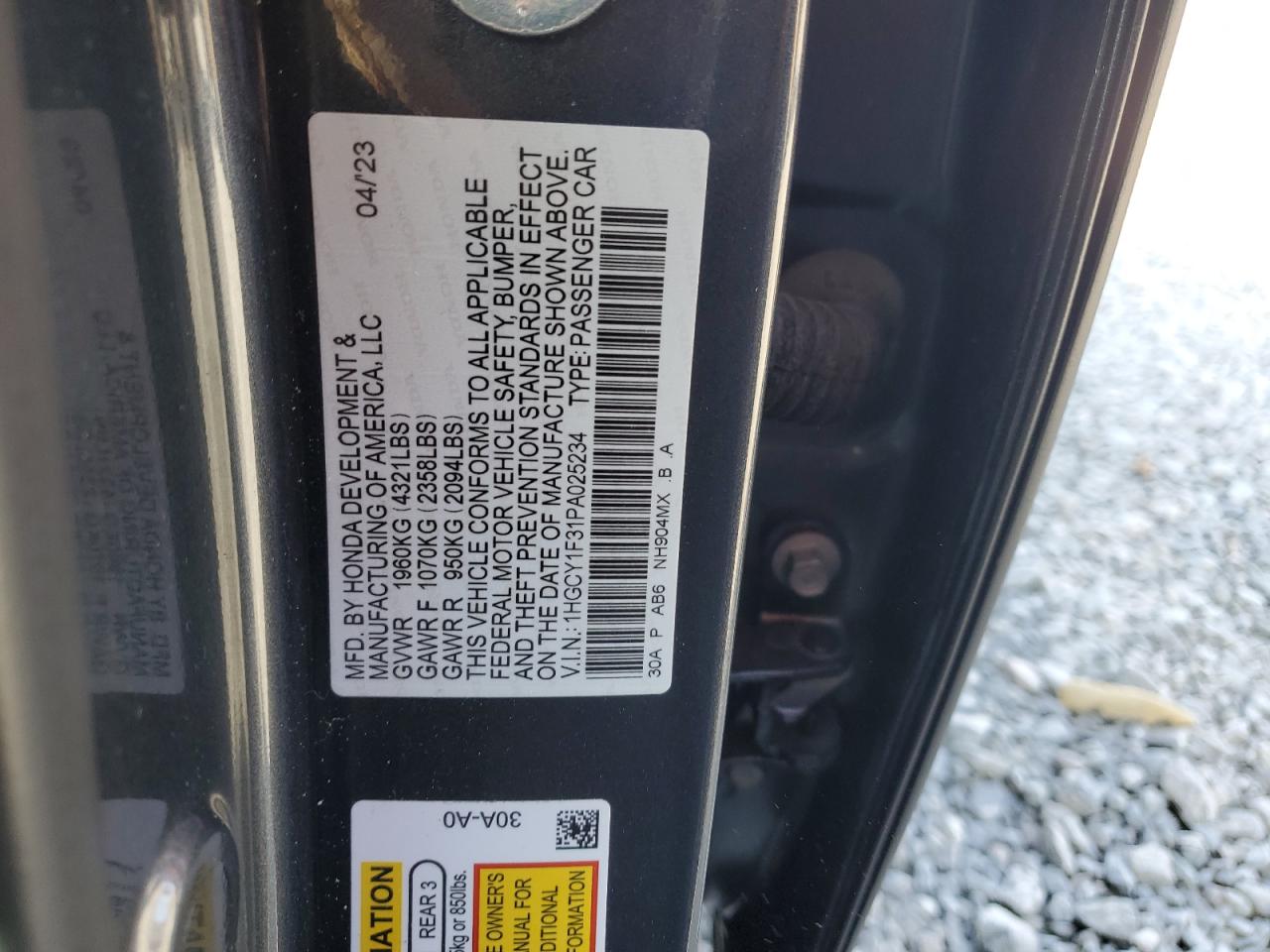 Honda Accord Ex Image 6