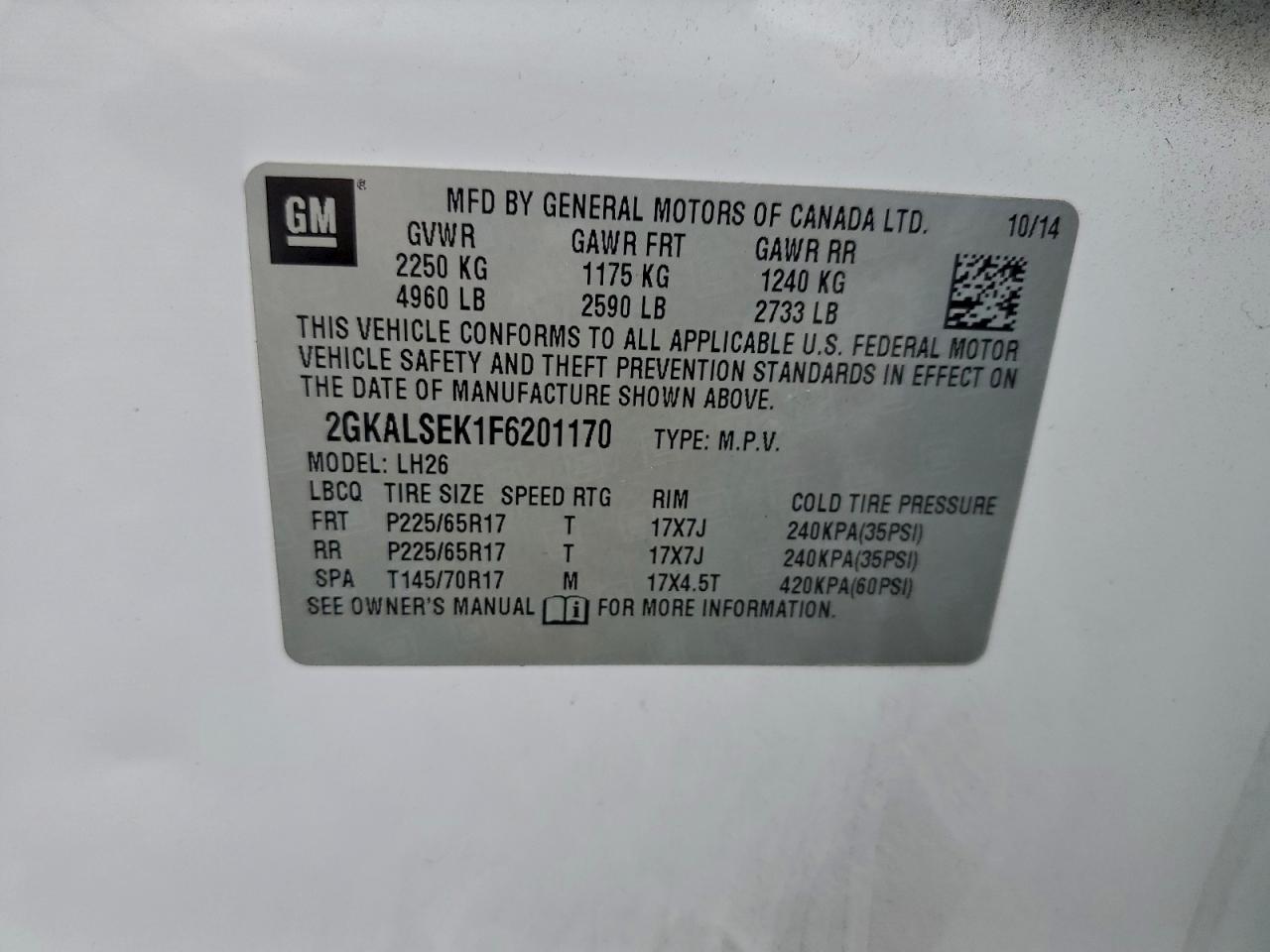 GMC Terrain Slt Image 9