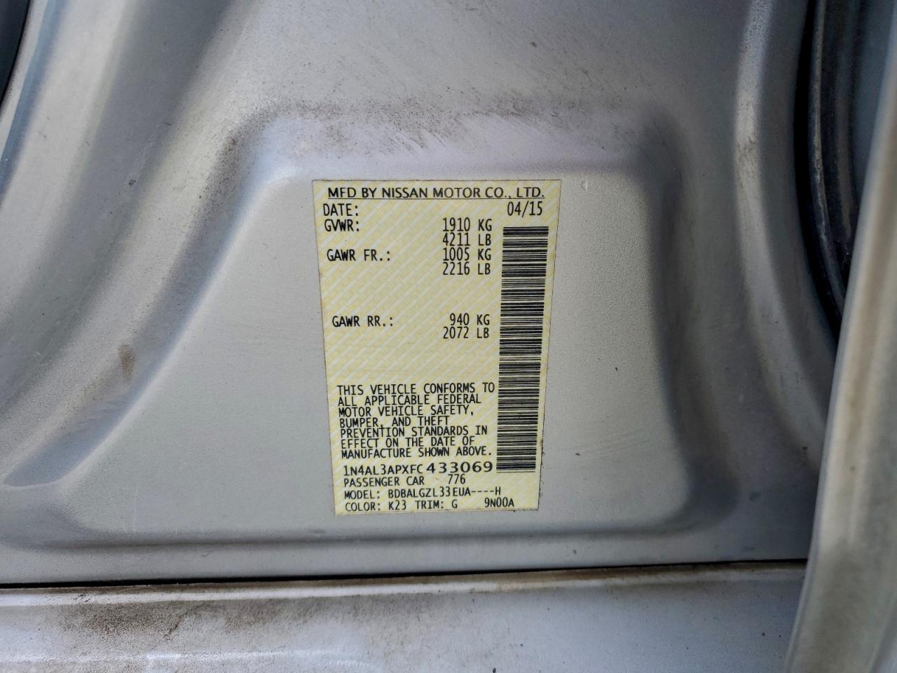 Nissan Altima 2.5 Image 9