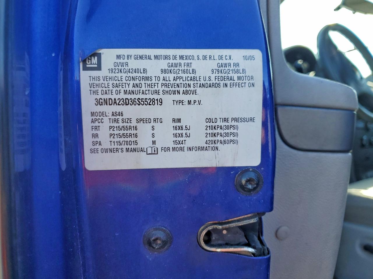 Chevrolet HHR Lt Image 3