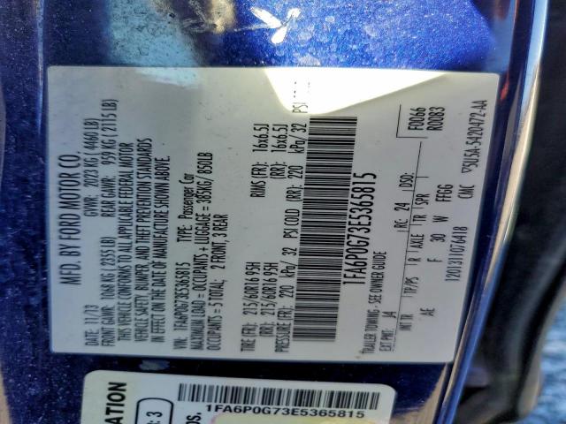 Ford Fusion S Image 8