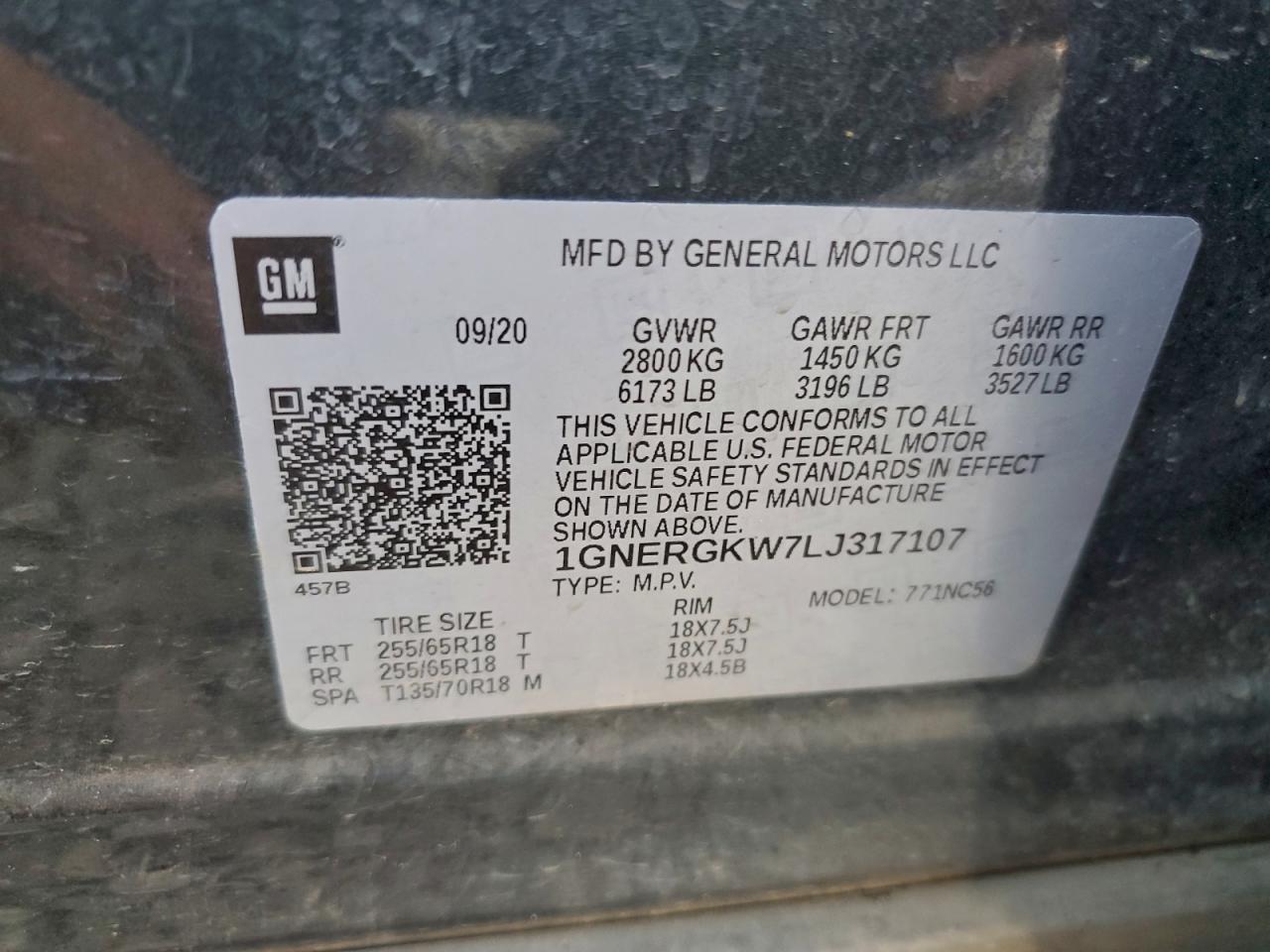 Chevrolet Traverse Lt Image 10