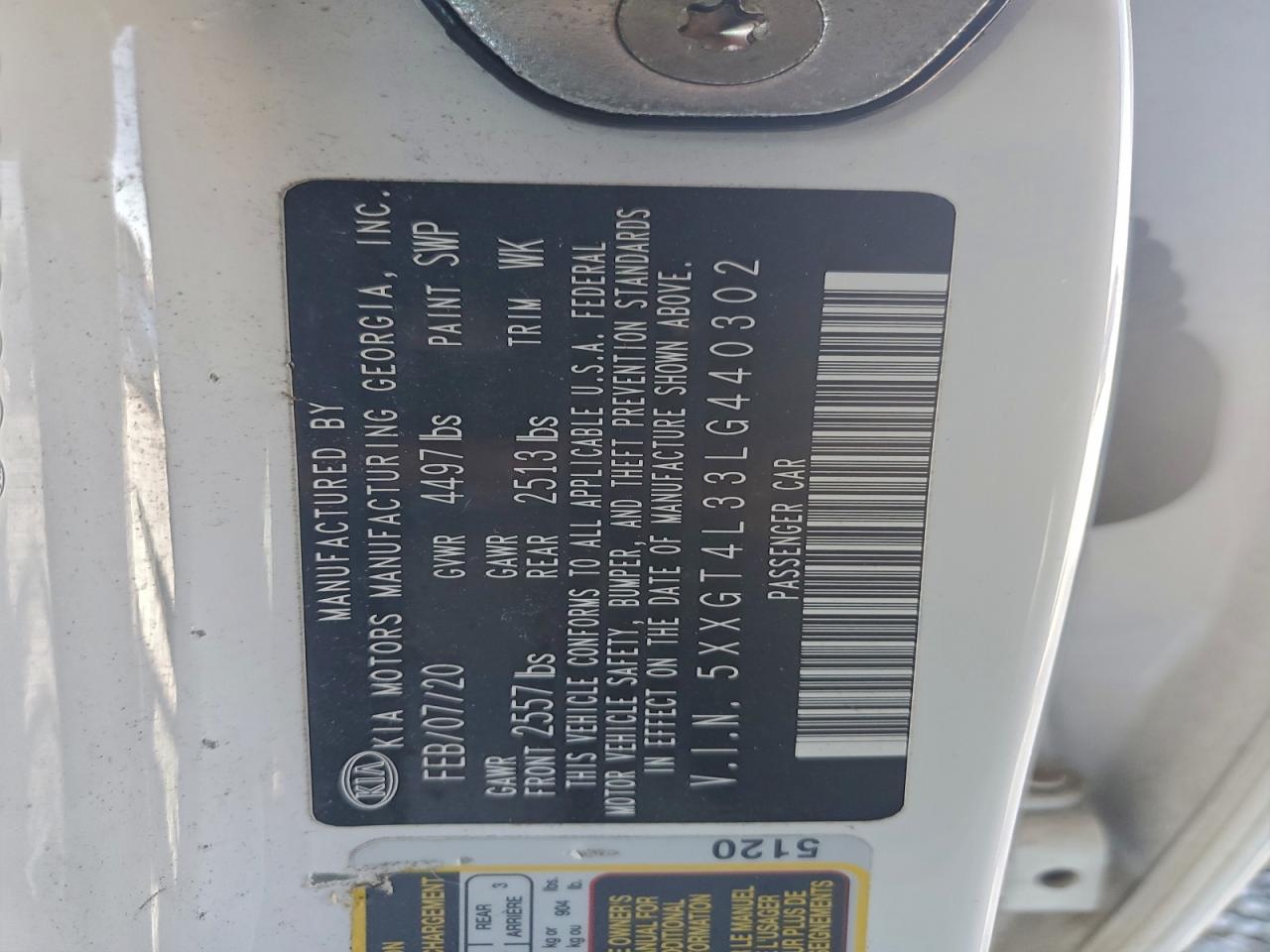 Kia Optima Lx Image 12