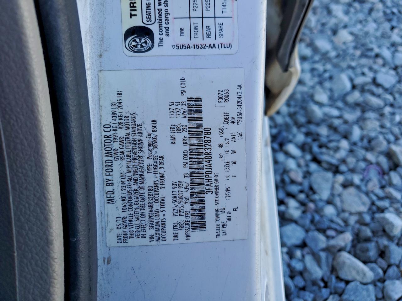 Ford Fusion Sel Image 12