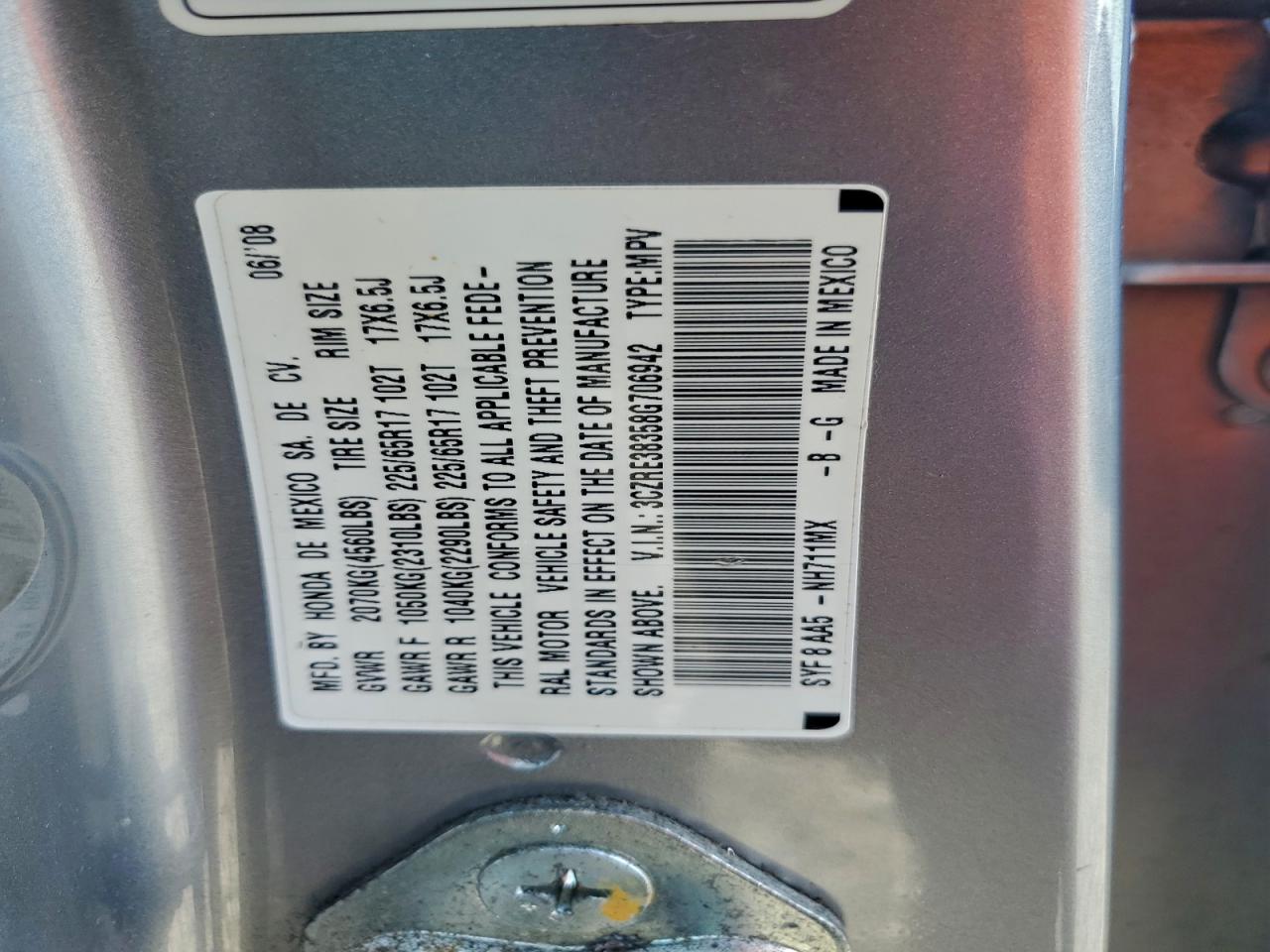 Honda Crv Lx Image 7