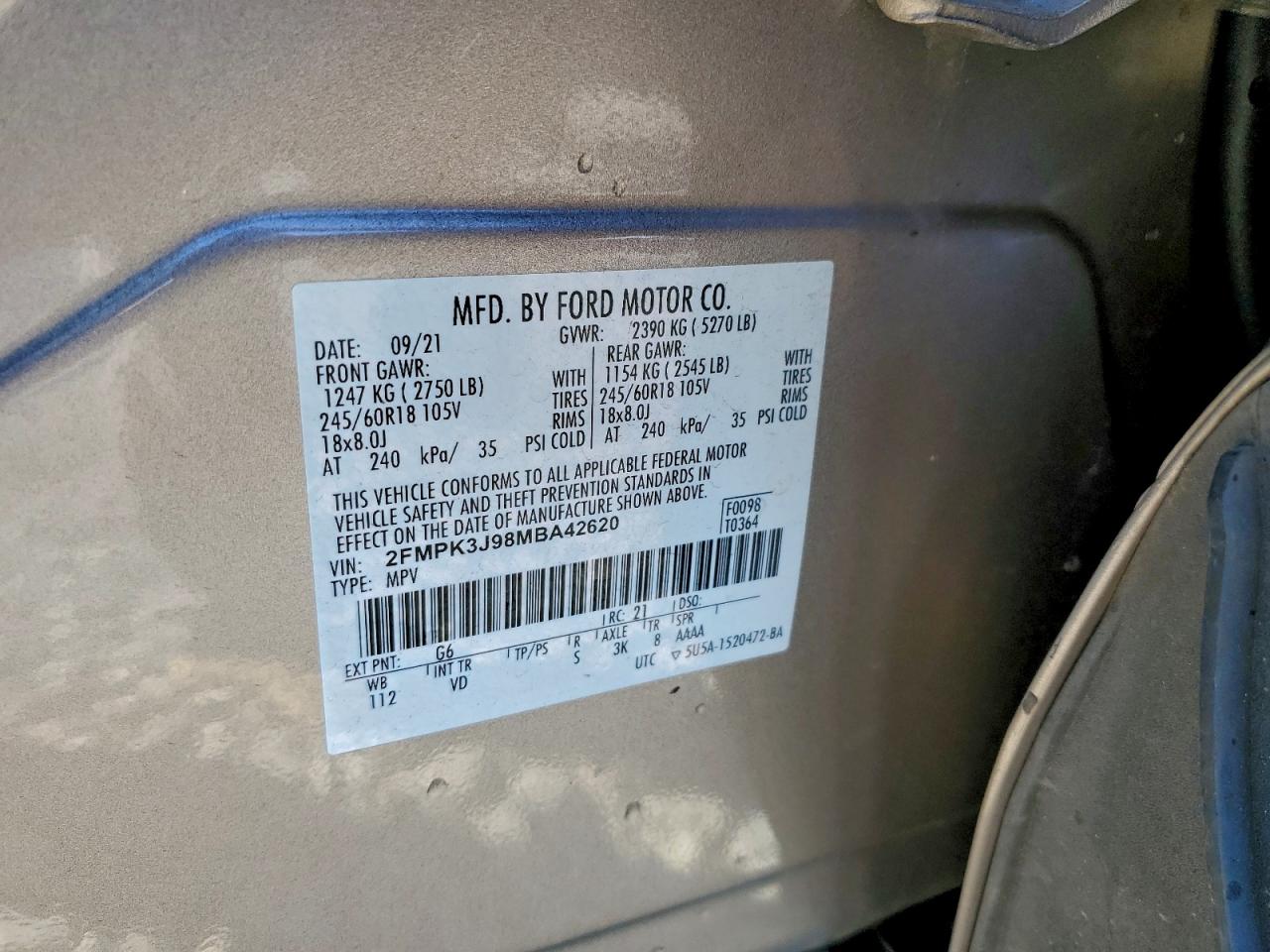 Ford Edge Sel Image 12