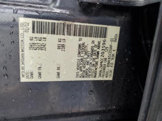 Nissan Altima Base Image 4