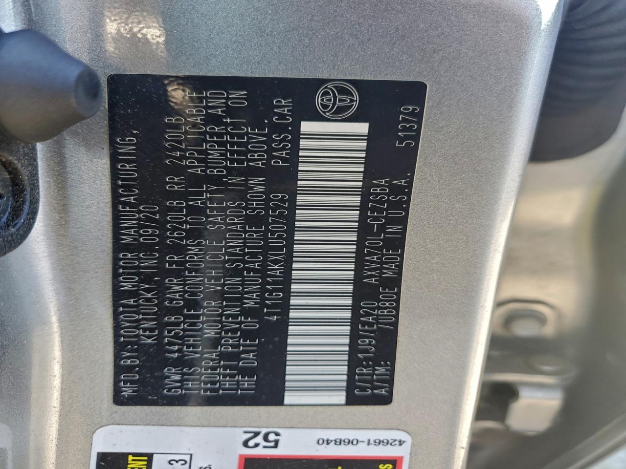 Toyota Camry Se Image 3