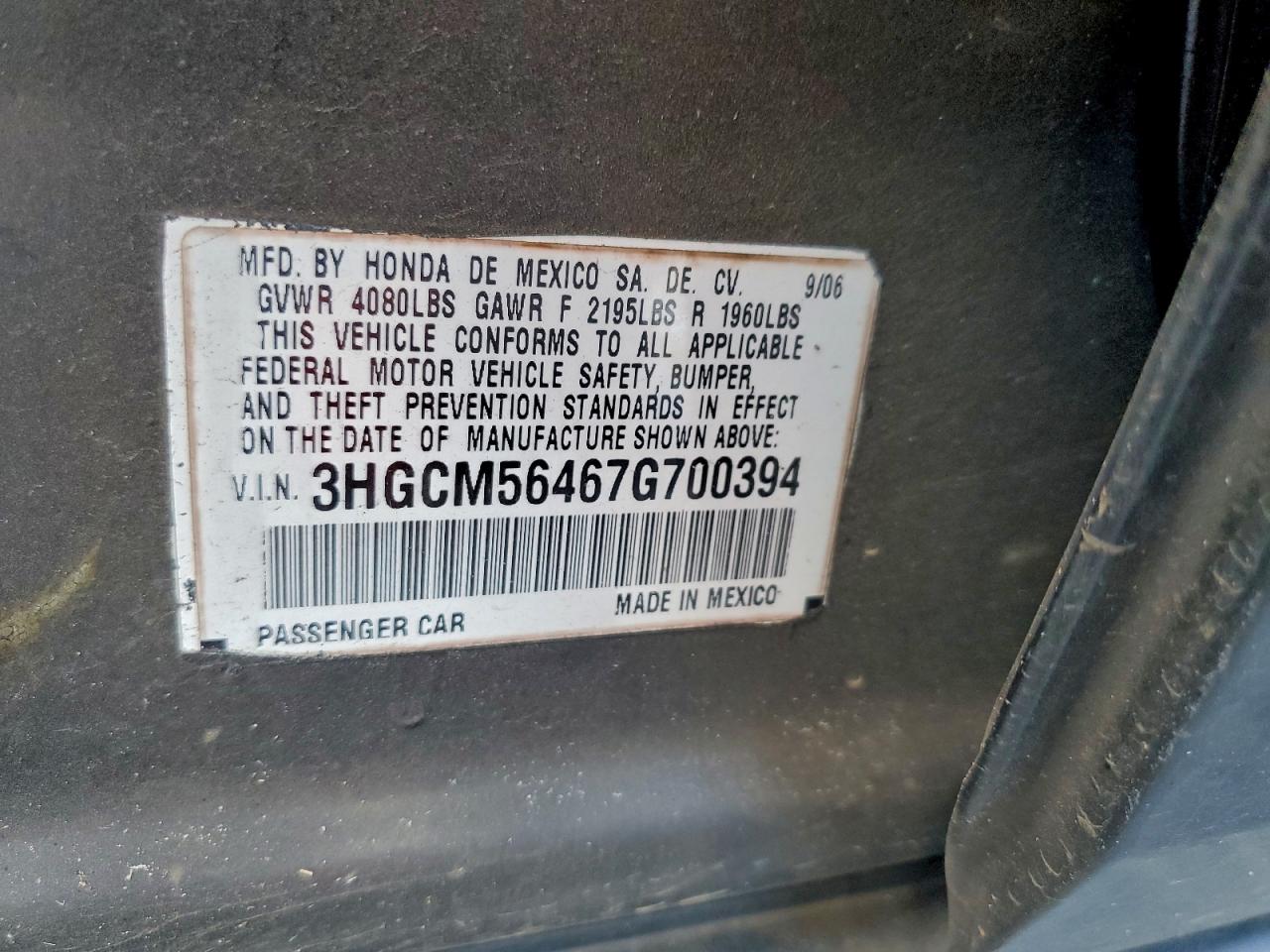 Honda Accord Lx Image 12