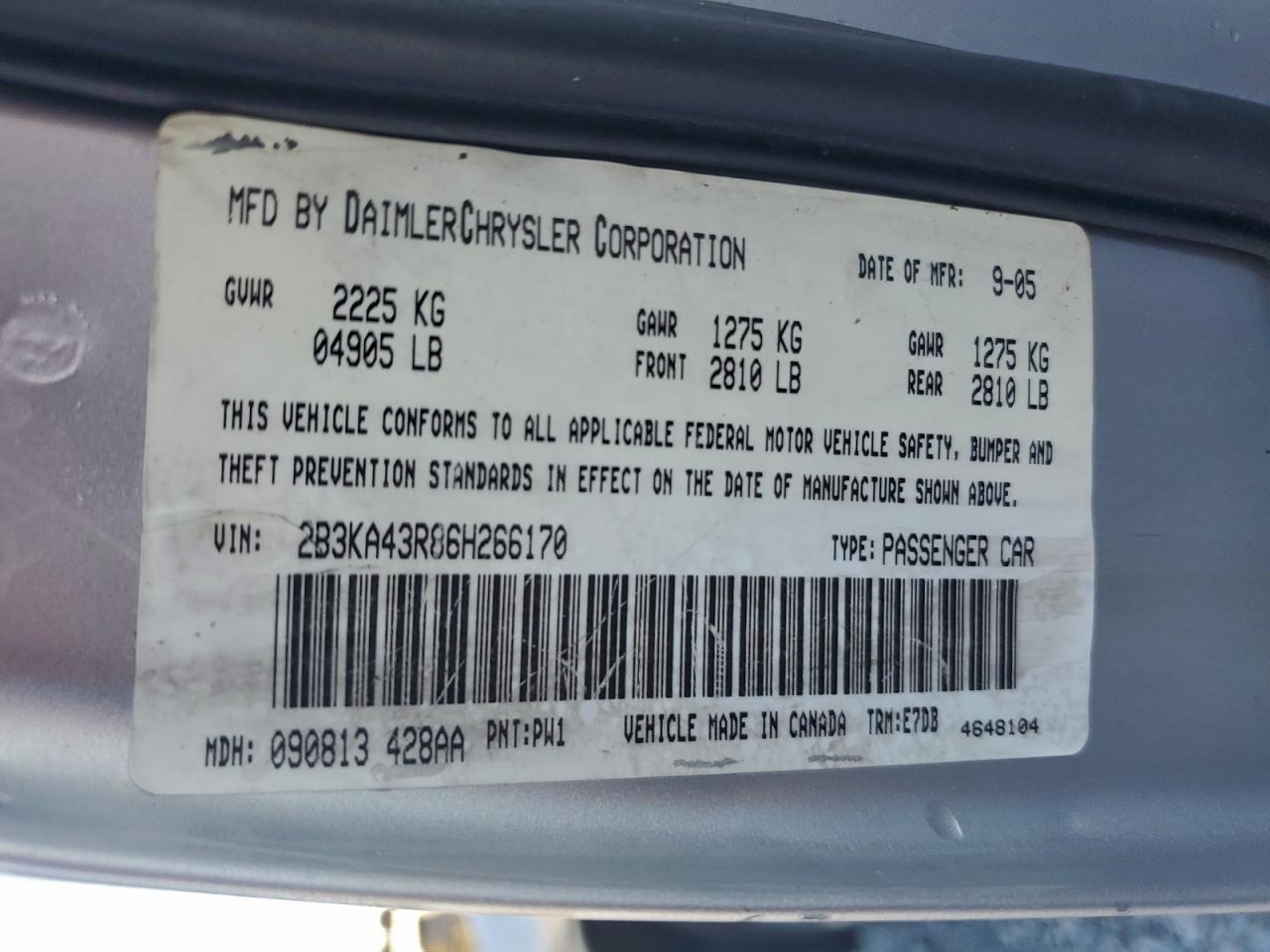 Dodge Charger Se Image 11