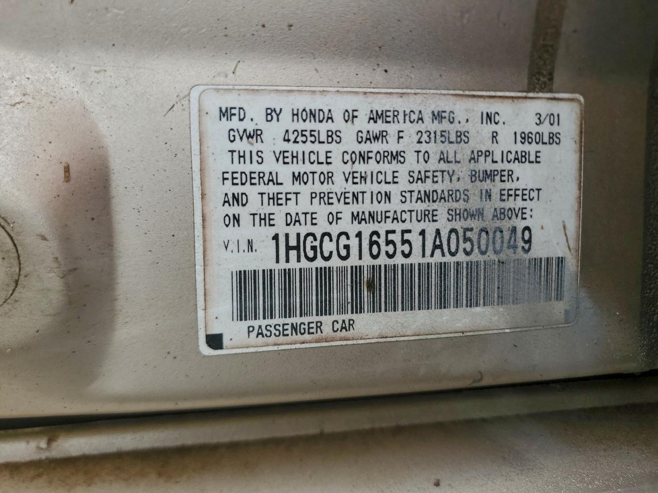 Honda Accord Ex Image 11